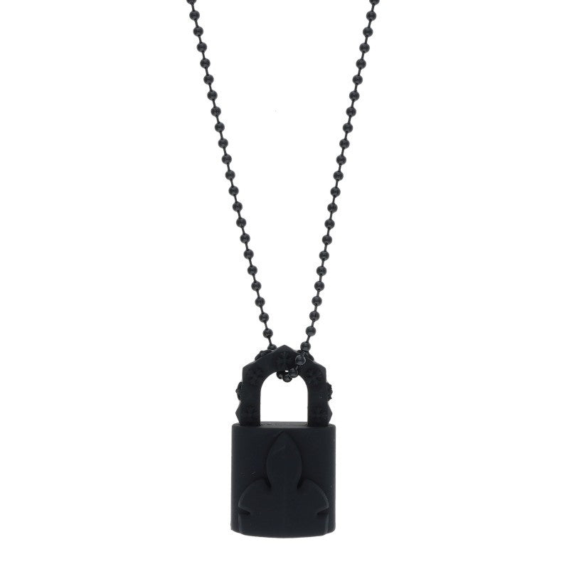 Chrome Hearts Necklace Black (Silver 13.35g)
