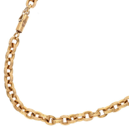 Chrome Hearts 22K Paper Chain 18" Gold
