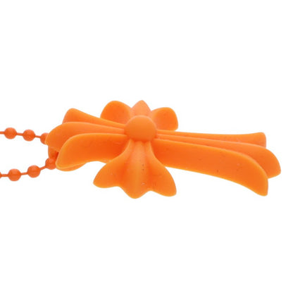 Chrome Hearts Small Rubber Orange (Silver 8.44g)