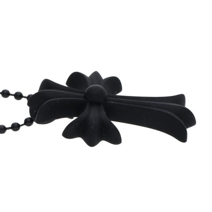 Chrome Hearts Rubber Small CH Cross Necklace Size ONE SIZE
