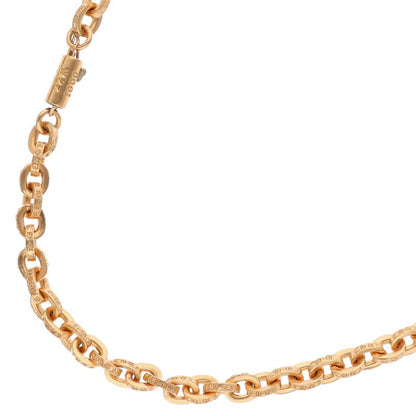 Chrome Hearts 22K PAPER CHAIN 18 Gold Necklace Size 18INCH
