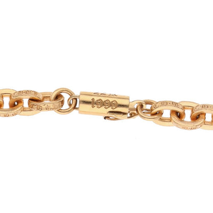 Chrome Hearts 22K PAPER CHAIN 18 Gold Necklace Size 18INCH