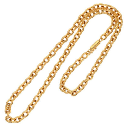 Chrome Hearts 22K Yellow Gold Paper Chain Size ONE SIZE