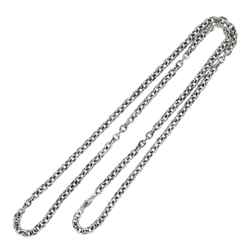 Chrome Hearts 925 Silver Paper Chain 30inch Size ONE SIZE