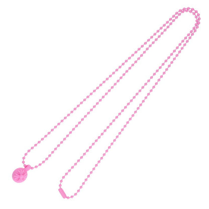 Chrome Hearts Pink Rubber CH Cross Ball (Silver 6.76g)