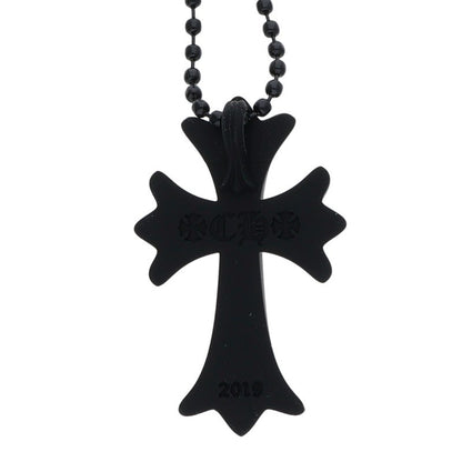 Chrome Hearts Rubber Small CH Cross Necklace Size ONE SIZE