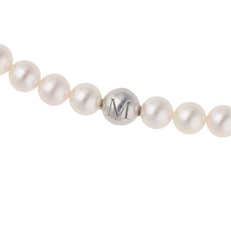 Chrome Hearts Mikimoto CH Cross WG Necklace Size ONE SIZE