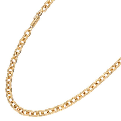 Chrome Hearts 22K Yellow Gold Paper Chain Size ONE SIZE