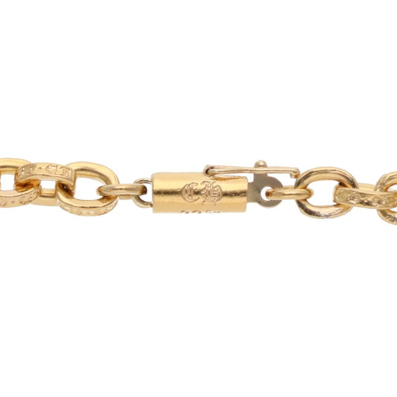 Chrome Hearts 22K Yellow Gold Paper Chain Size ONE SIZE