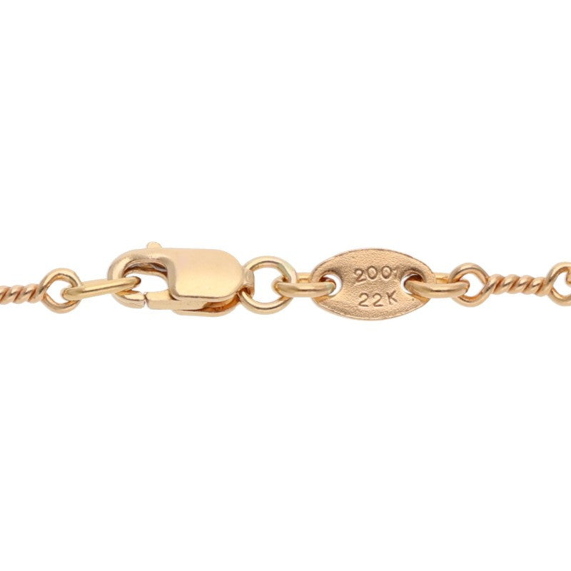Chrome Hearts 22K Twist Chain 24" Gold Size ONE SIZE