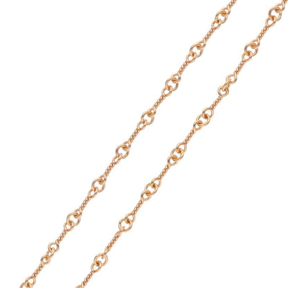 Chrome Hearts 22K Twist Chain 24" Gold Size ONE SIZE