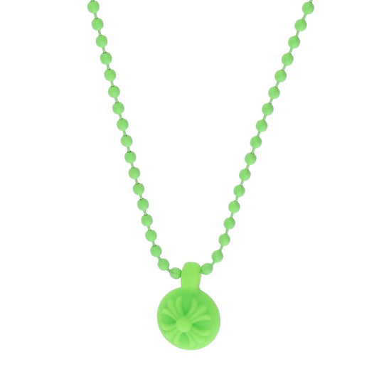 Chrome Hearts Rubber Cross Ball Green (Silver 6.74g)