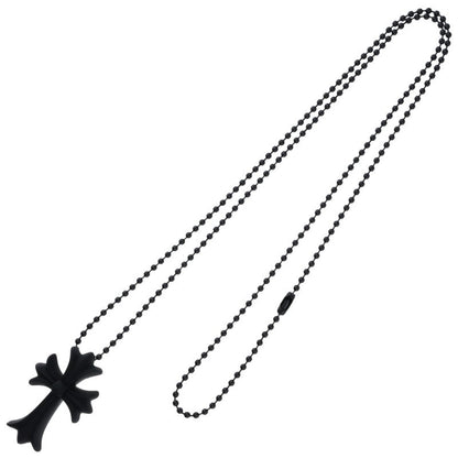 Chrome Hearts Rubber CH Cross Small Black Size ONE SIZE