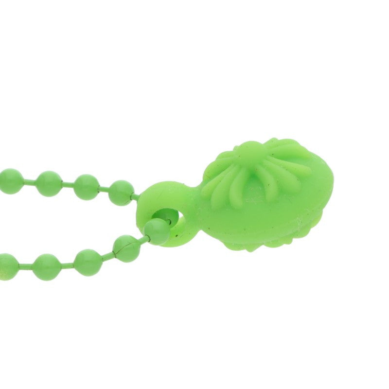 Chrome Hearts Textured rubber bead Green (Silver 6.77g)