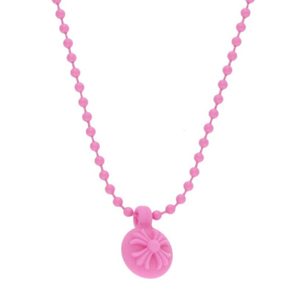 Chrome Hearts Rubber Cloth Ball Pink (Silver 6.69g)