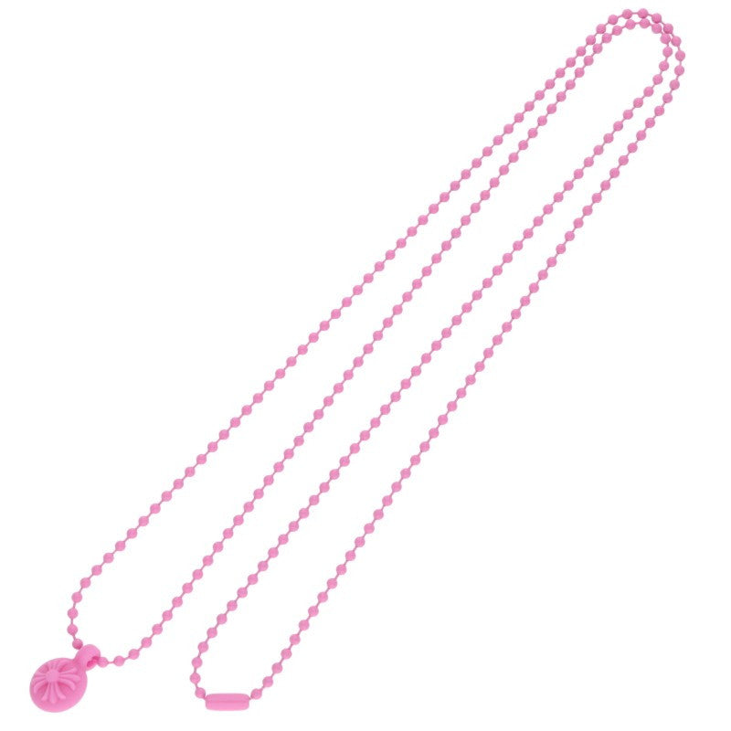 Chrome Hearts Rubber Cloth Ball Pink (Silver 6.69g)