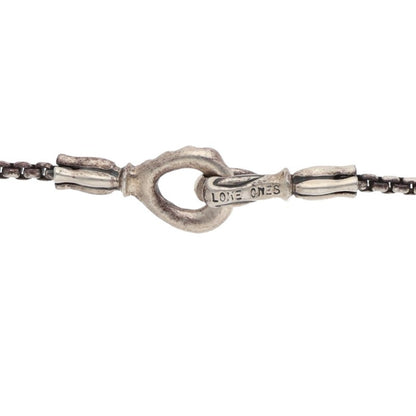 LONEONES Mating Flight Hook M Silver Necklace Size ONE SIZE