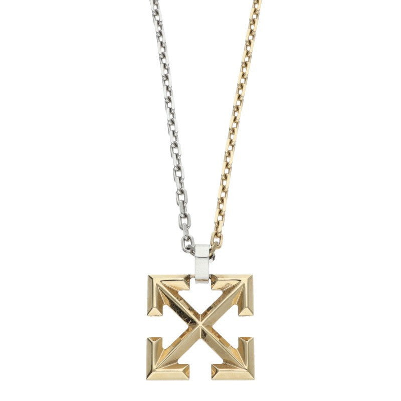 OFF-WHITE Logo Motif Chain Necklace Multi Size ONE SIZE