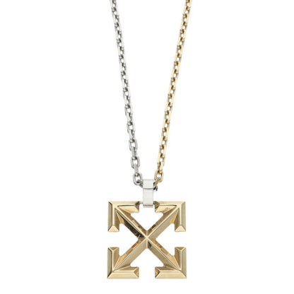 OFF-WHITE Logo Motif Chain Necklace Multi Size ONE SIZE
