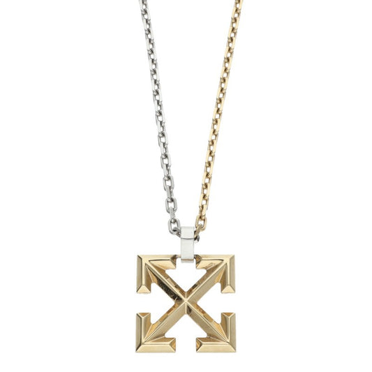 OFF-WHITE Logo Motif Chain Necklace Multi Size ONE SIZE