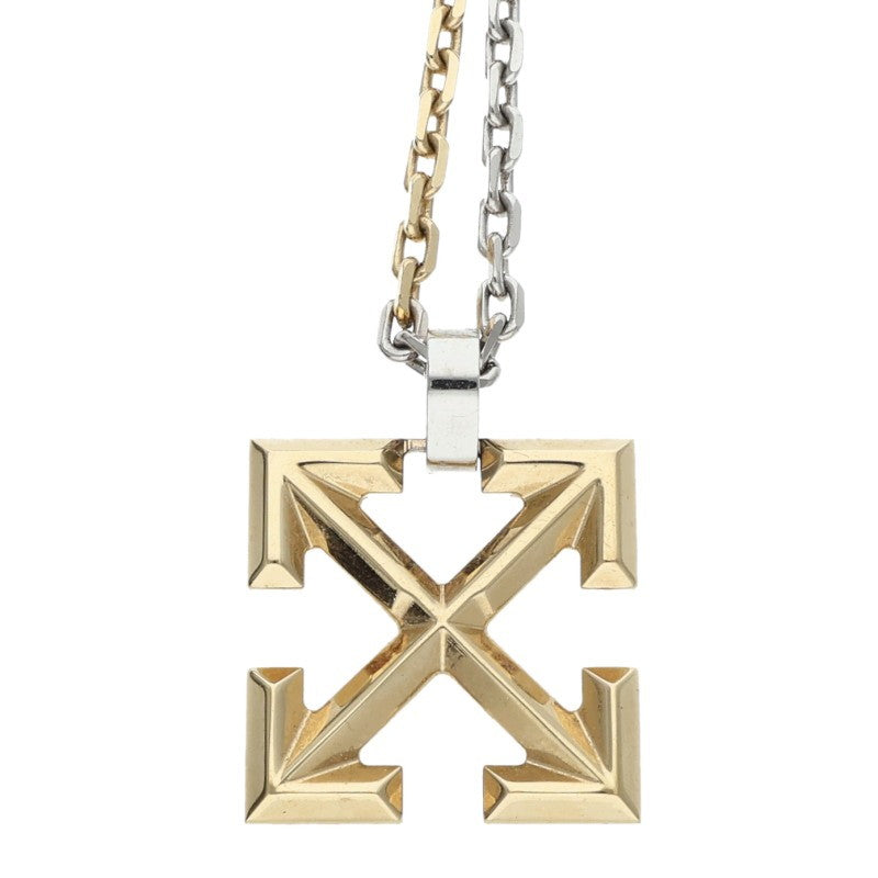 OFF-WHITE Logo Motif Chain Necklace Multi Size ONE SIZE