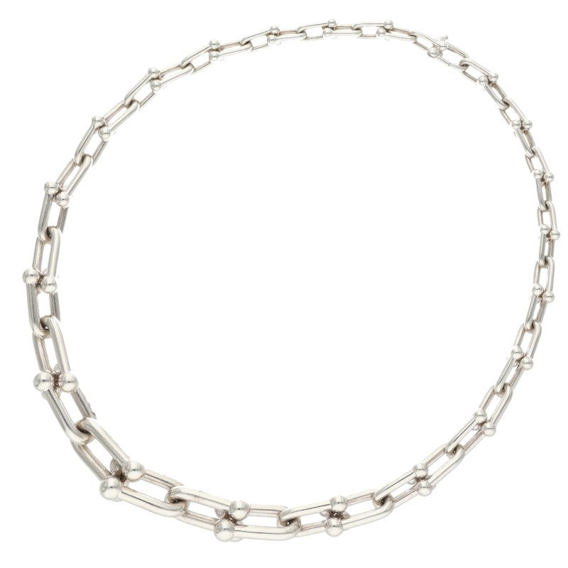 TIFFANY&Co. HardWear Graduated Link Necklace Size ONE Silver