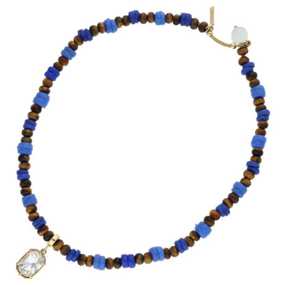 WALES BONNER Crystal Top Bead Necklace Multi Size ONE SIZE