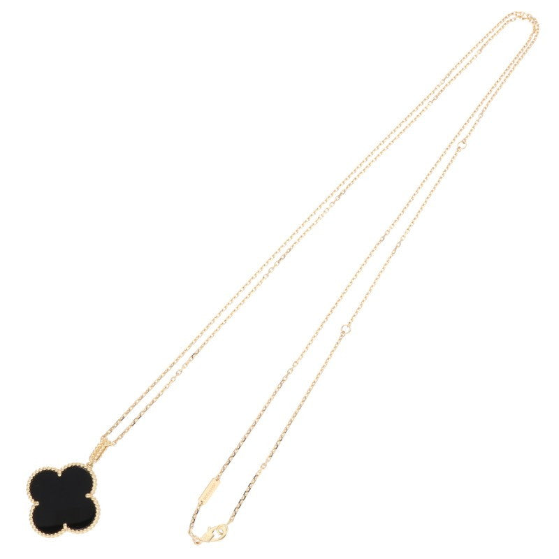VANCLEEF & ARPELS Magic Alhambra K18YG Onyx Size ONE SIZE