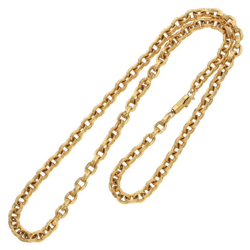 Chrome Hearts 22K Paper Chain 20inch Yellow Size ONE SIZE