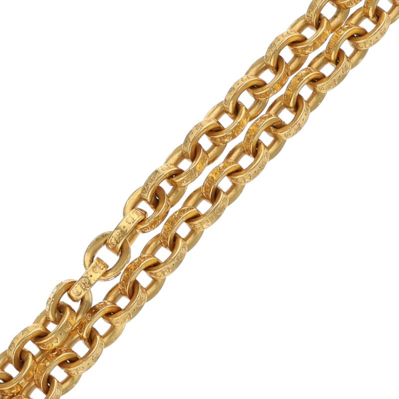 Chrome Hearts 22K Paper Chain 20inch Yellow Size ONE SIZE