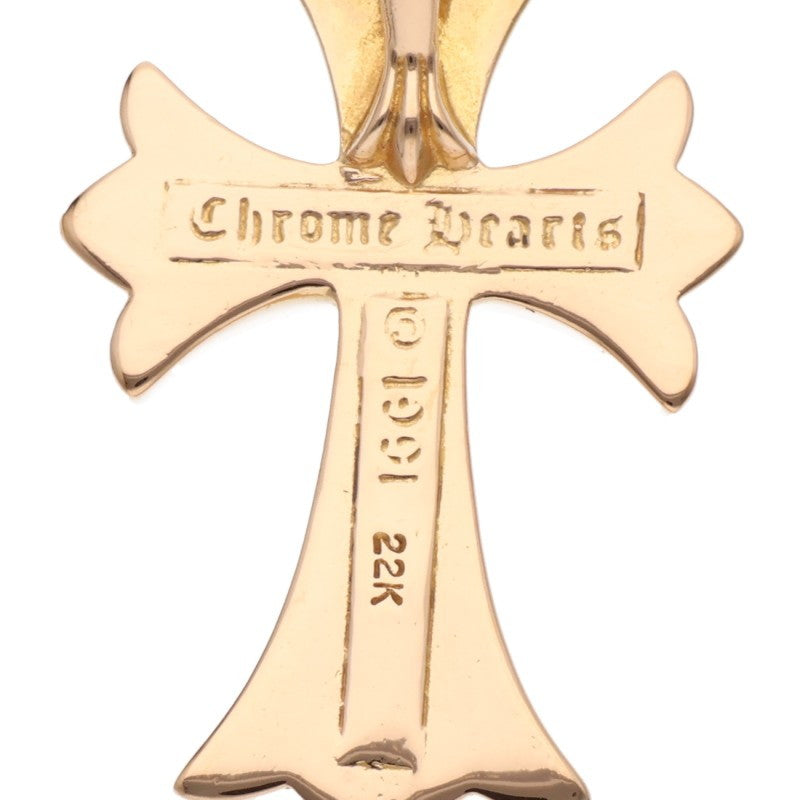 Chrome Hearts 22K Small CH Diamond Pendant Size ONE SIZE