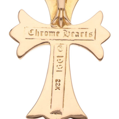 Chrome Hearts 22K Small CH Diamond Pendant Size ONE SIZE