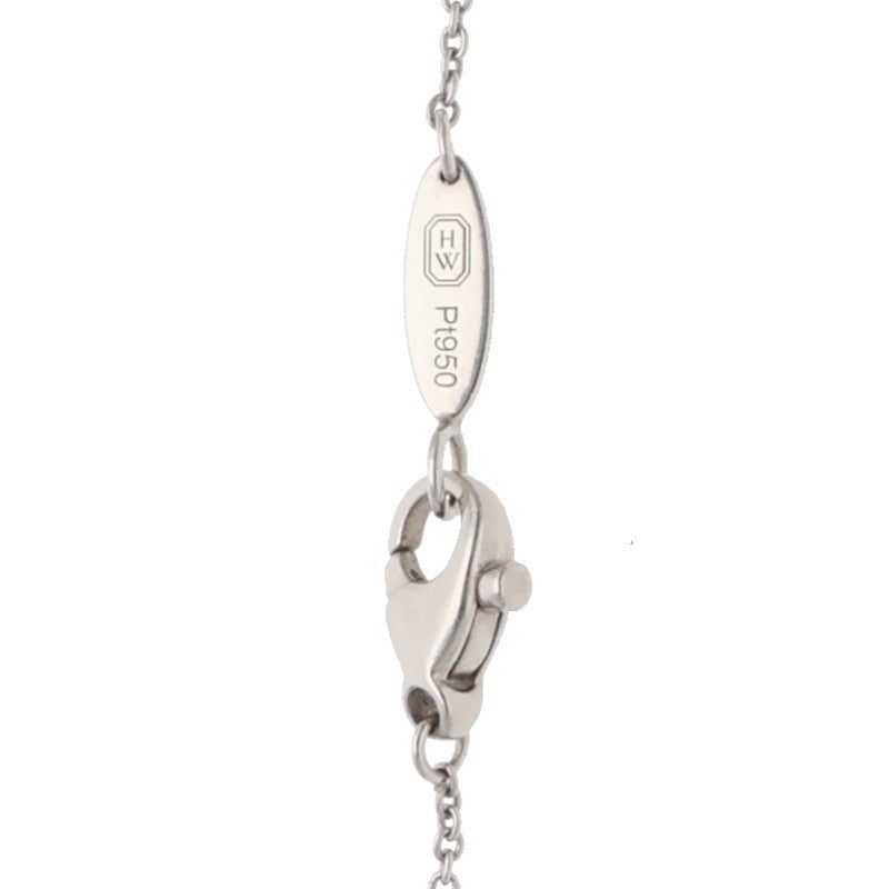 HARRY WINSTON Lily Cluster Infinite PT950 Diamond Necklace