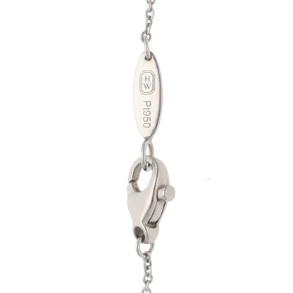 HARRY WINSTON Lily Cluster Infinite PT950 Diamond Necklace