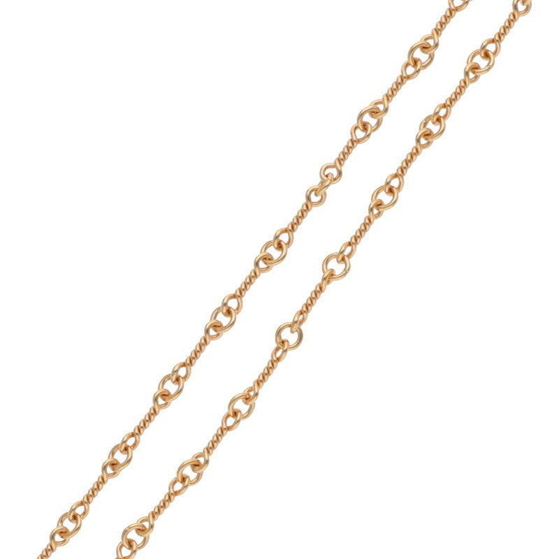 Chrome Hearts 22K Twist Chain 24" Gold Size ONE SIZE Yellow