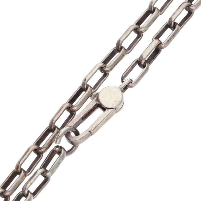 GUCCI Interlocking G Sterling Silver Necklace Size ONE SIZE