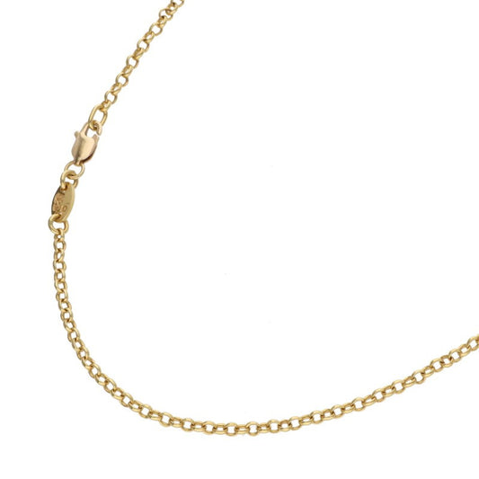 Chrome Hearts 22K Yellow Gold Roll Chain 24in Size ONE SIZE