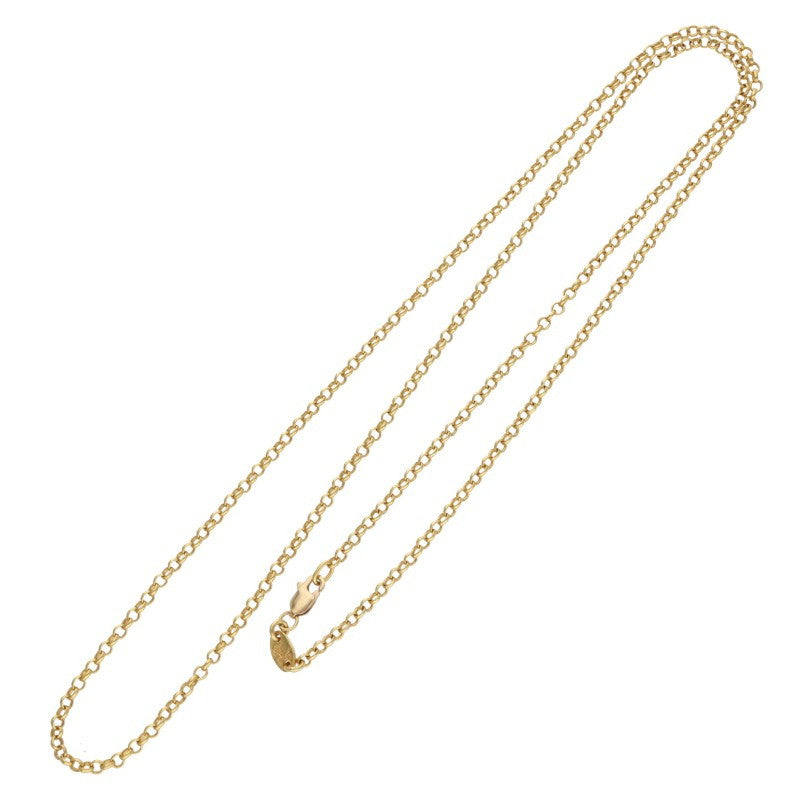 Chrome Hearts 22K Yellow Gold Roll Chain 24in Size ONE SIZE