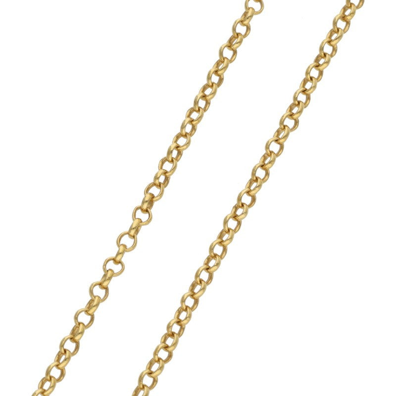 Chrome Hearts 22K Yellow Gold Roll Chain 24in Size ONE SIZE