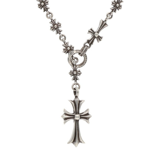 Chrome Hearts CH Cross Tiny E Rosary Silver Size ONE SIZE