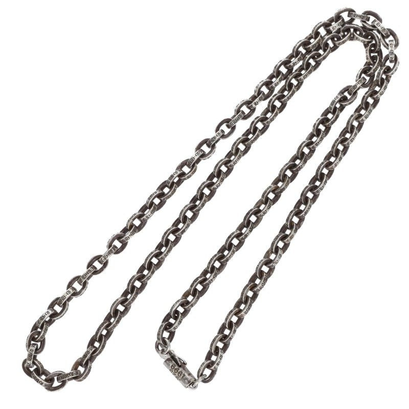 Chrome Hearts Paper Chain 20" 925/14K Silver Size ONE SIZE