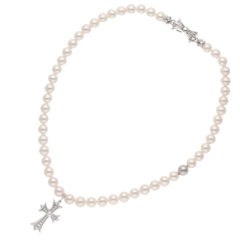 Chrome Hearts Tiny CH CRS Pave Pearl Multi Size 16INCH
