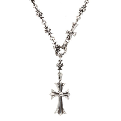 Chrome Hearts CHKE CHN TNYE W CH CRS Choke Size ONE SIZE