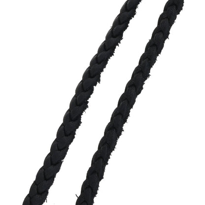 Chrome Hearts Scroll Leather Braid Necklace Size ONE Multi