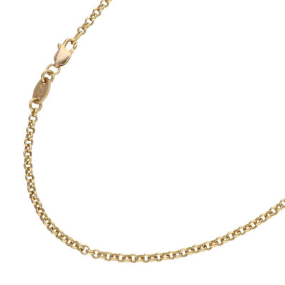 Chrome Hearts 22K 14K Gold Roll Chain Necklace Size 20INCH