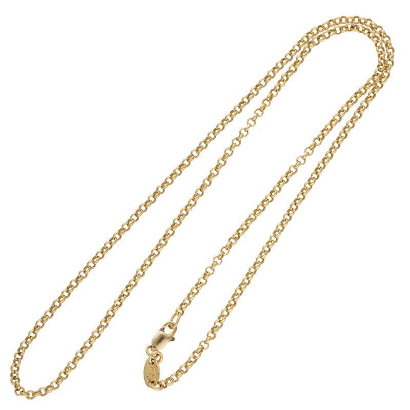 Chrome Hearts 22K Gold 18inch Roll Chain