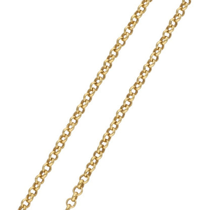 Chrome Hearts 22K Gold 18inch Roll Chain