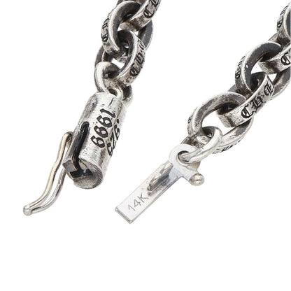 Chrome Hearts 925 Silver Paper Chain 24" Size ONE SIZE