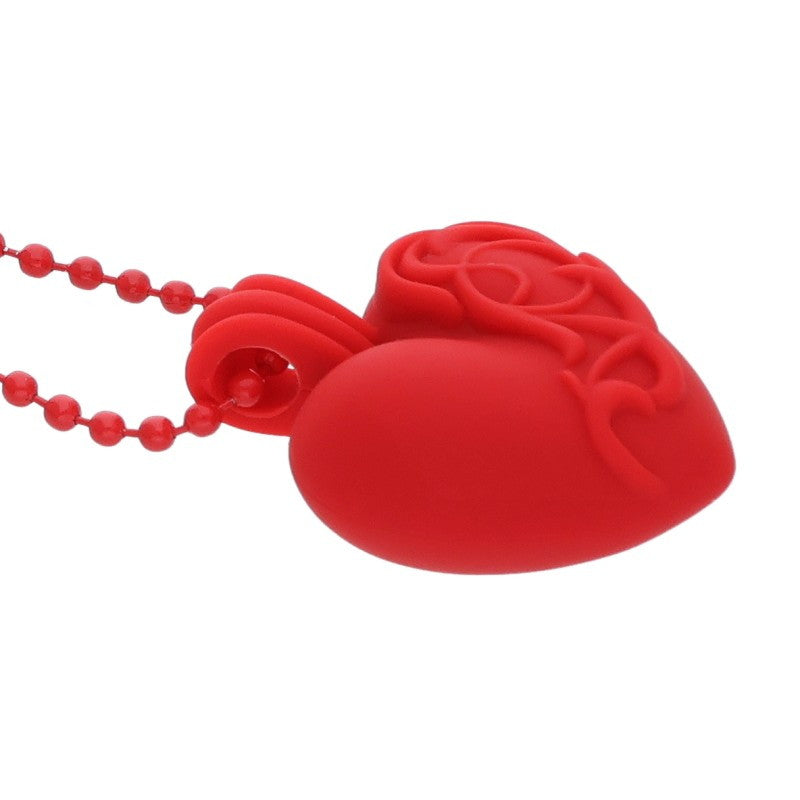 Chrome Hearts Rubber Heart Silicone Necklace Size ONE SIZE