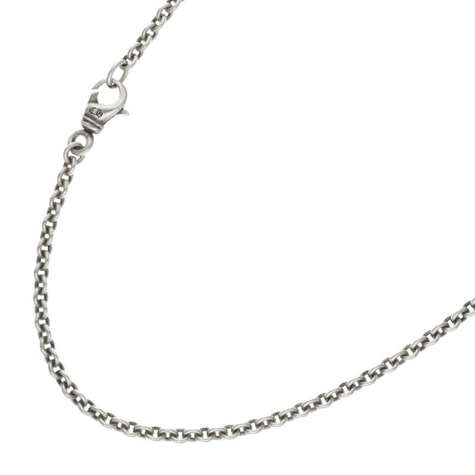 Chrome Hearts 18inch NE Chain Silver Necklace Size ONE SIZE